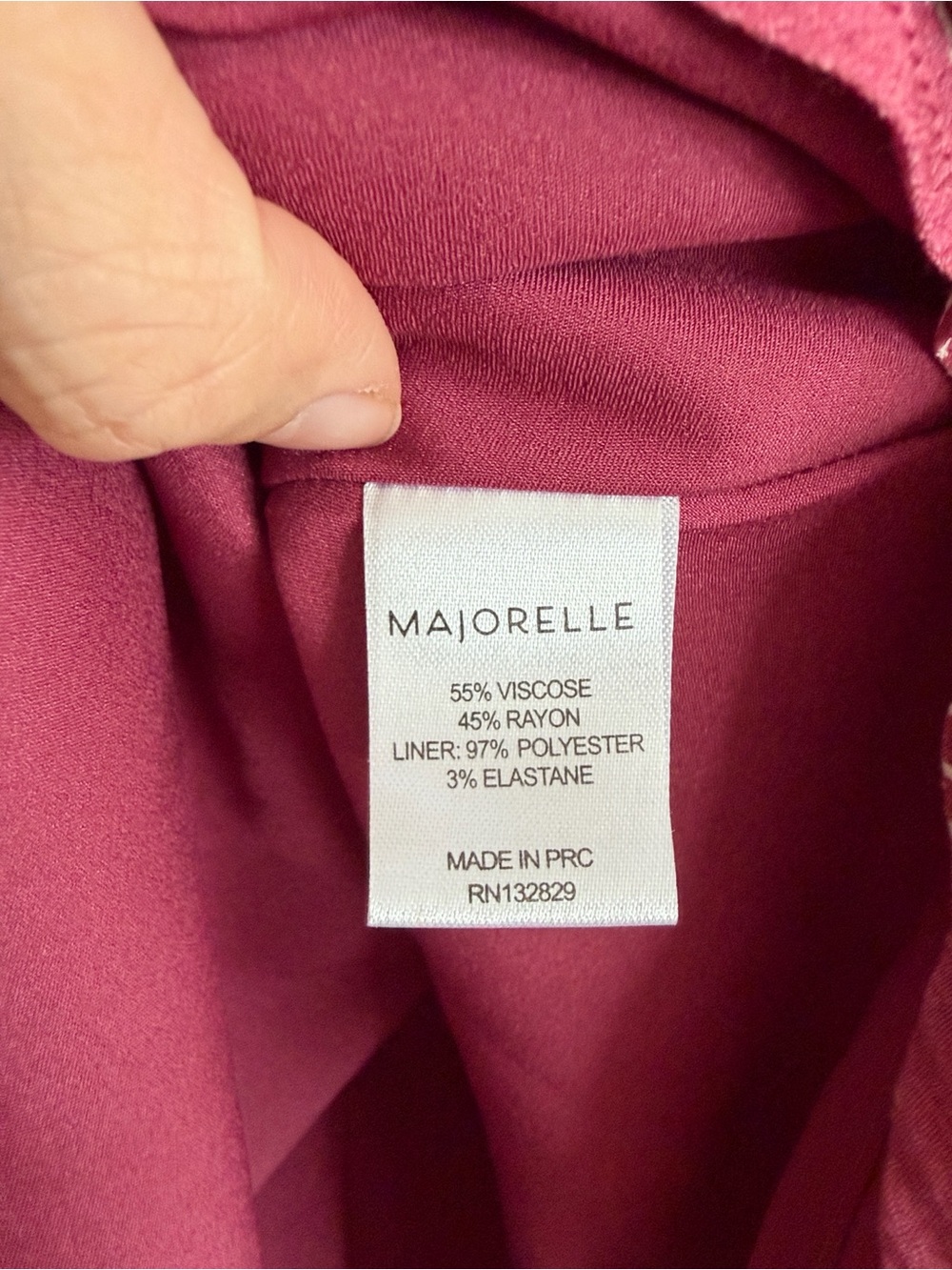 NWOT Majorelle Short-Sleeve Pink and White Fit and Flare Mini Dress - Picture 8 of 9